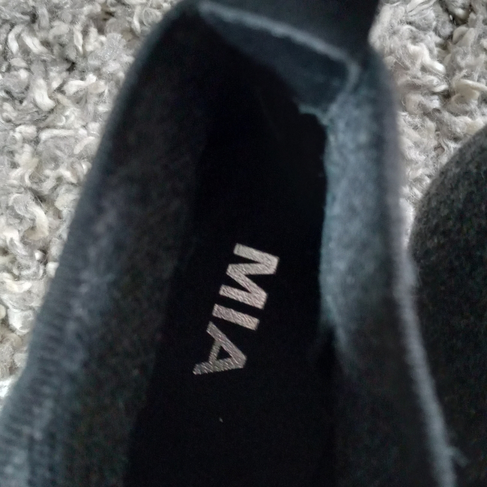 MIA Womens Charcoal Boots Size 9 - Picture 5 of 10